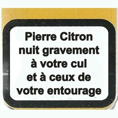 Pierre Citron - Quartier de merde
