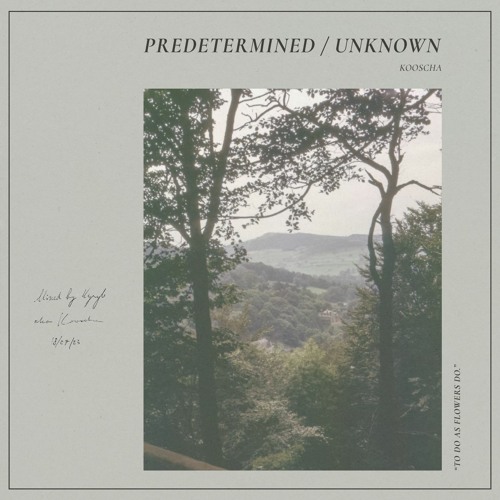 A Far Blue concept by Kooscha - 'Predetermined / Unknown'