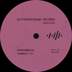 BCCO Premiere: Programma 101 - Frammenti [DSDGTL033]
