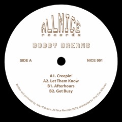 [NICE001] Bobby Dreams - Let Them Know 12"