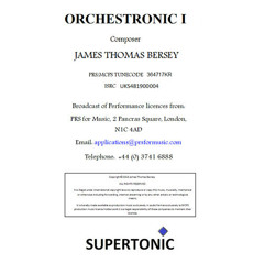 ORCHESTRONIC I