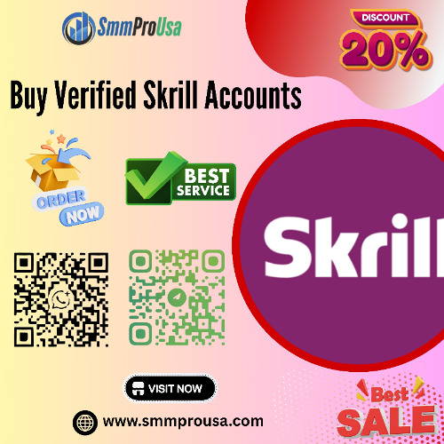USA & UK Verified Skrill Accounts for Sale – 100% Working