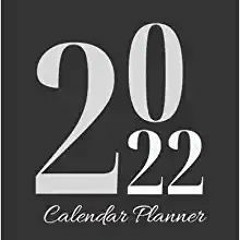 eBooks ✔️ Download 2022 LARGE SIZE FONT MONTHLY CALENDAR PLANNER: Designed Especially For the VISUAL