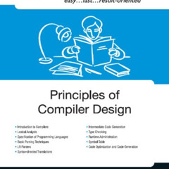 [GET] KINDLE 📝 Principles of Compiler Design (Express Learning) by  ITL Education So
