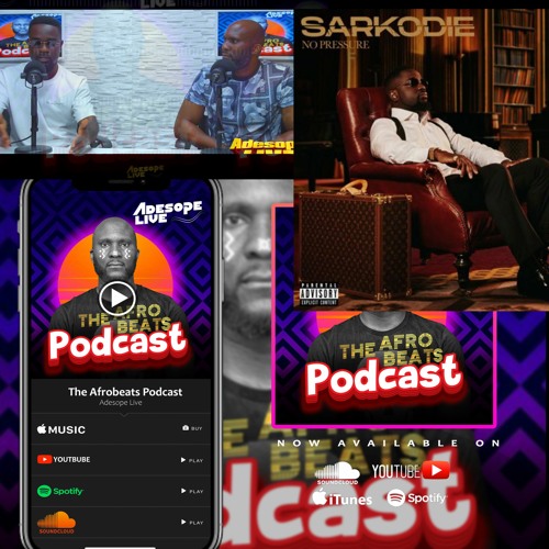 SARKODIE Exclusive, Talks About Burna Boy, African Music & His Album (No Pressure) Afrobeats Podcast