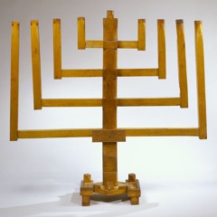 410. Maurice Farhi, Hanukkah Lamp, Jouy-en-Josas, France, 1946