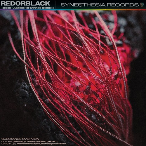 Tiësto - Adagio For Strings (RedOrBlack Remix) [SYNESTHESIA RECORDS]