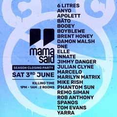 Elle - Mamasaid 15 at Killing Time