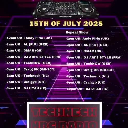 TECHNECK NRG RADIO 15/07/25