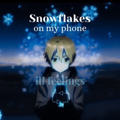 Snowflakes on my phone