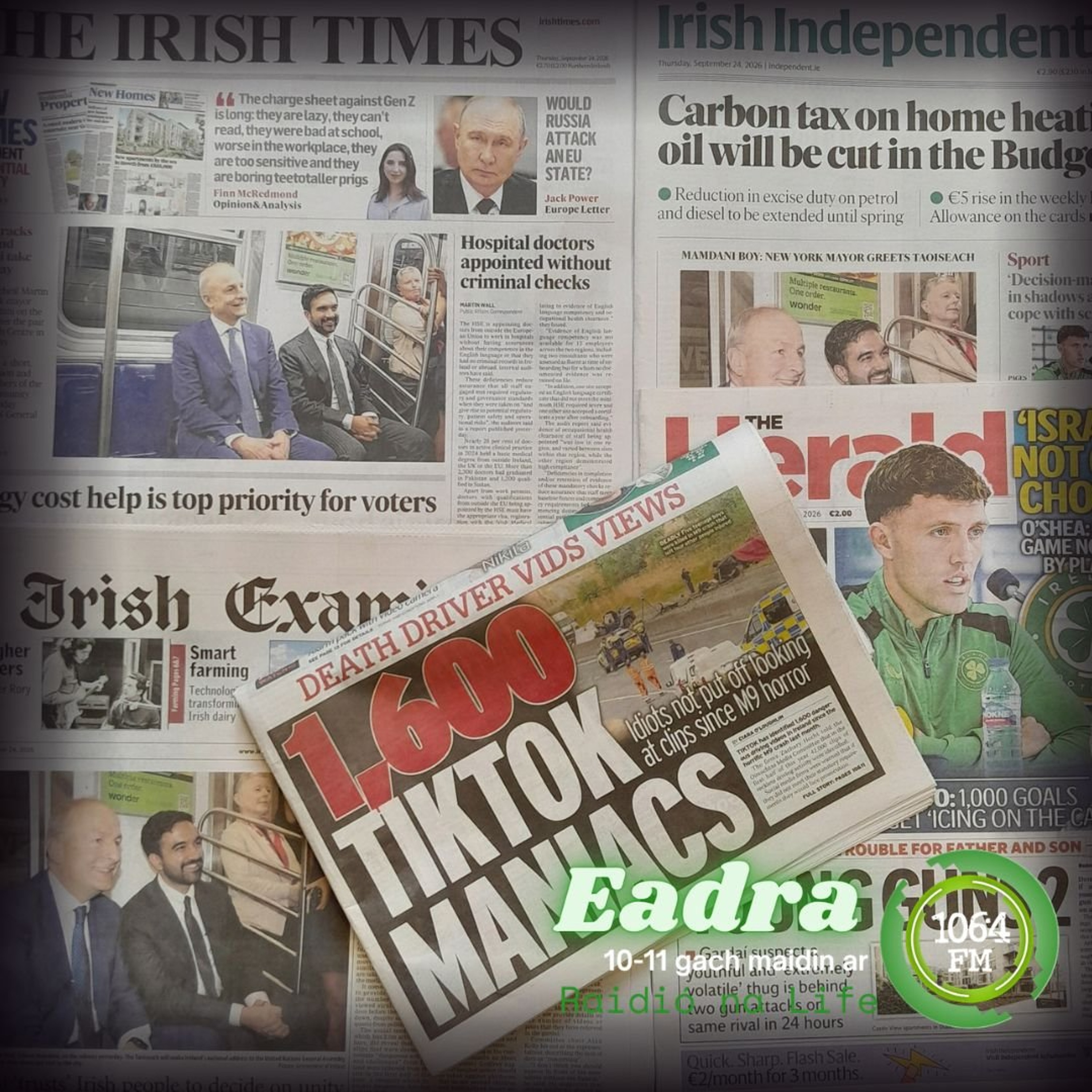Nuachtáin an Déardaoin - 24 Meán Fómhair 2026