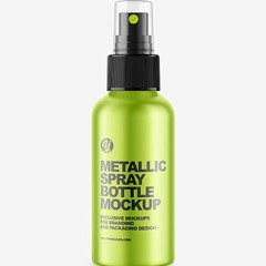 61+ Download Free Metallic Spray Bottle Mockup Mockups PSD Templates