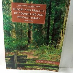 FREE READ (✔️PDF❤️) Student Manual Theory & Practice Counseling & Psychotherapy