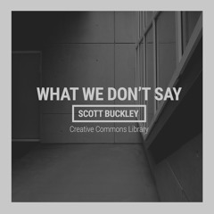What We Don't Say (CC-BY)