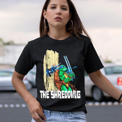 The Shredding Leonardo And Shredder In The Style Of A Scene From The Shining Shirt