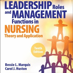 E-book download Leadership Roles and Management Functions in Nursing: Theory