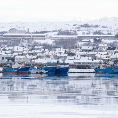 Kirkenes: logistical infrastructure threatening Sami's territory