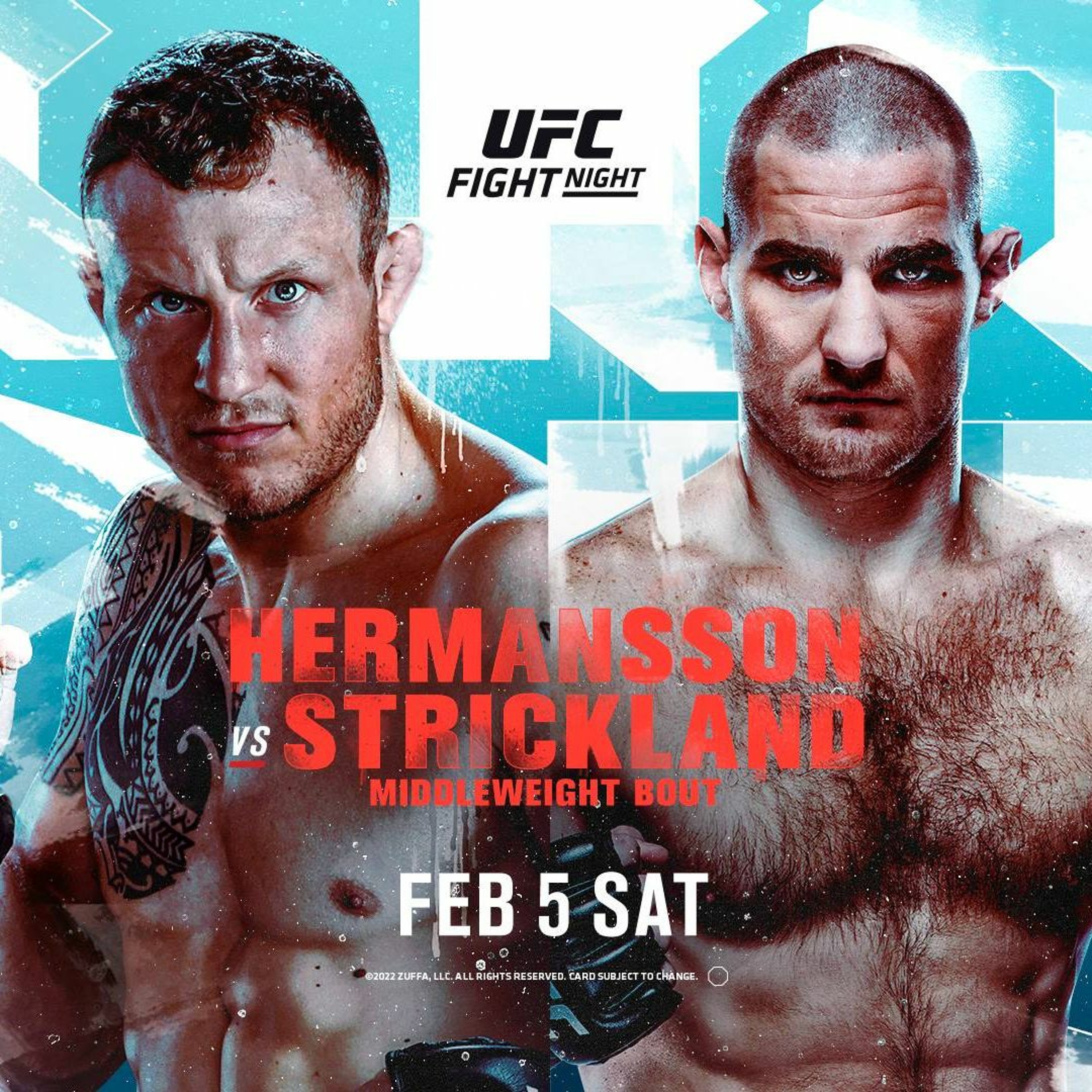 Hermansson vs Strickland - A War in the Middleweight Division | #UFC UFCVegas episode artwork
