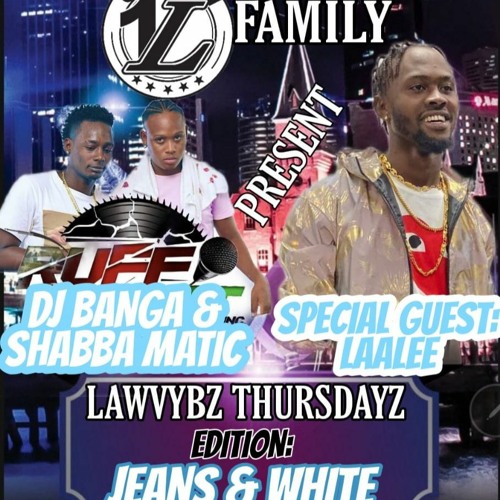 LAW VYBZ THURSDAY JEANS & WHITE EDITION (RUFFCUTT)