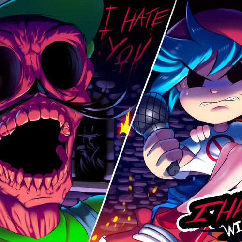 Mario Madness - I Hate You With Lyrics  - Friday Night Funkin Cover