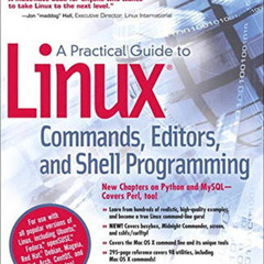 [Get] KINDLE 📰 A Practical Guide to Linux Commands, Editors, and Shell Programming b