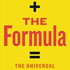 [PDF] Read The Formula: The Universal Laws of Success by  Albert-László Barabási