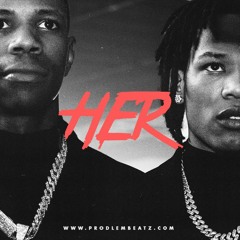 (FREE) A Boogie type beat 2022 x Fivio Foreign x Central Cee "HER"(prod. Prodlem) | Drill