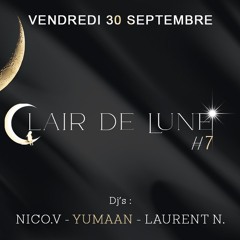 YUMAAN DJ Set @ CLAIR DE LUNE #7  (30.09.2022)  :TECH HOUSE