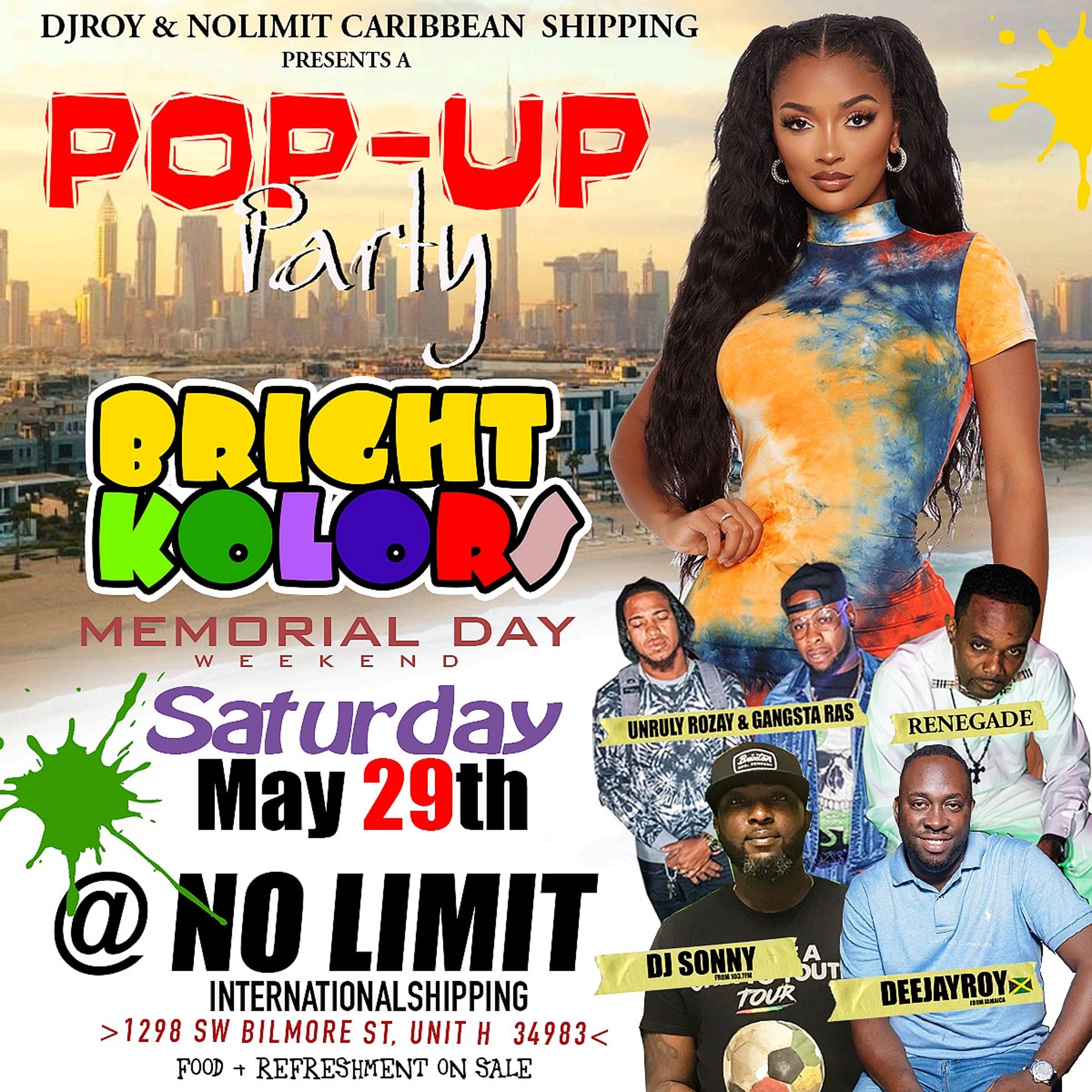 DJ ROY AT BRIGHT COLORS , PORT SAINT LUCIE , FL 29.5.21 [LIVE AUDIO]