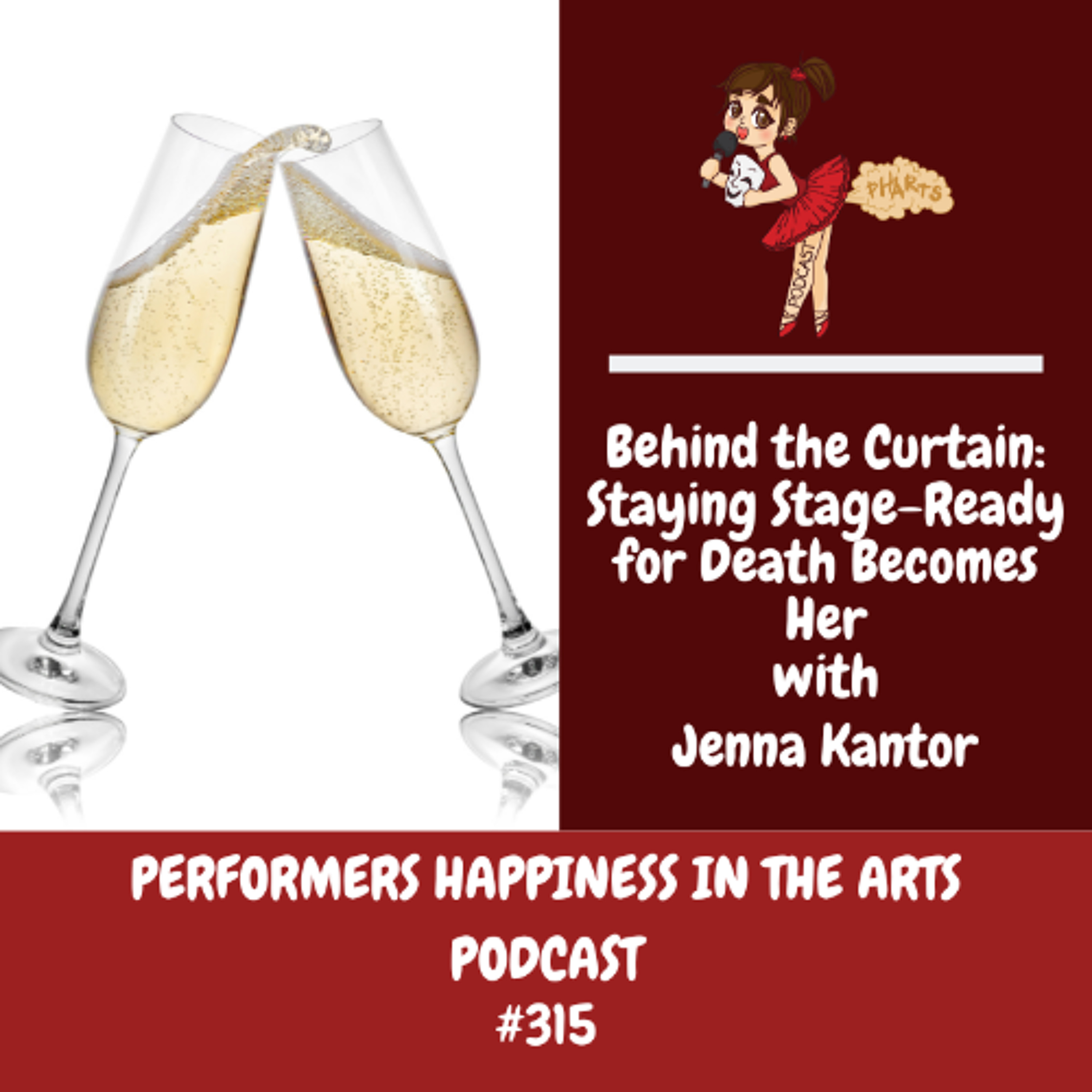 Behind the Curtain- Staying Stage-Ready for Death Becomes Her episode artwork