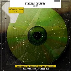 Vintage Culture - Bros (QÜIM & CLAY Remix) Rádio Edit
