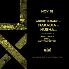 Matteo Freyrie Live @ Eat The Beat ft. Nakadia, Nusha, Andre Butano. 18/11/23