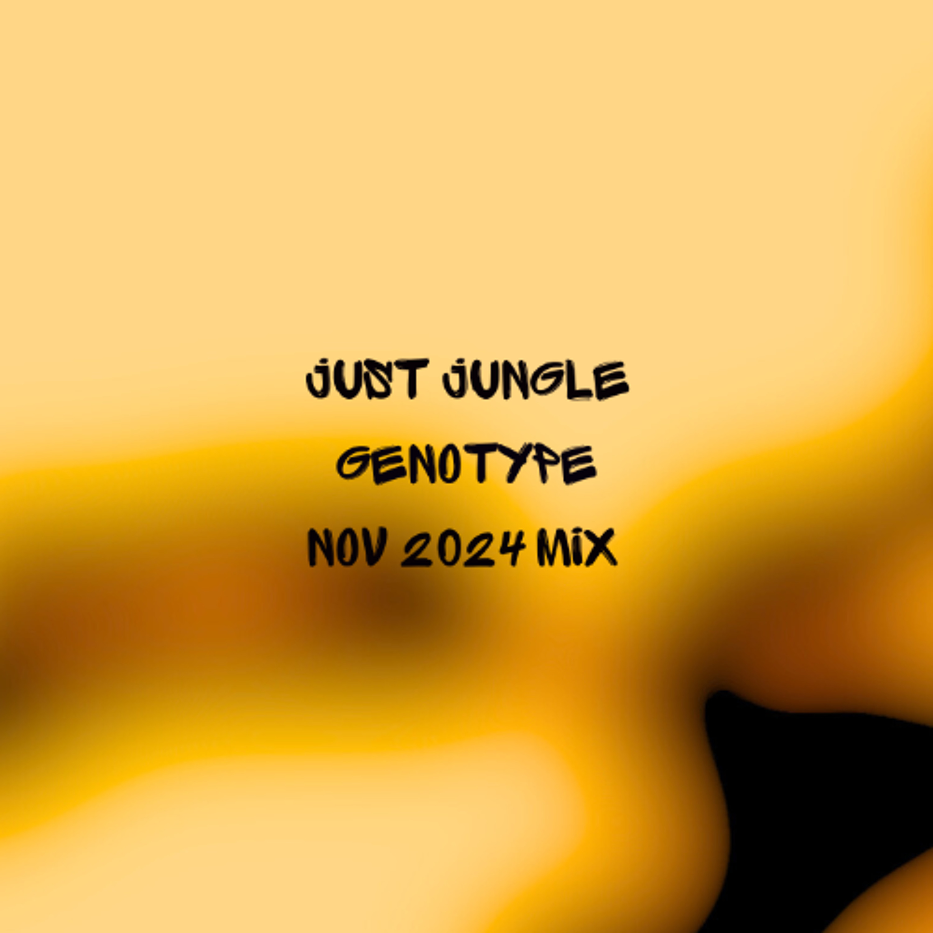 Just Jungle/Genotype Mix - Nov 2024 episode artwork