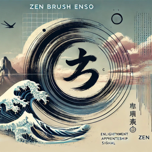 The Lost Zen Path of Apprenticeship: The Zen Brush Ensō (円相) and Steve Jobs' Vision