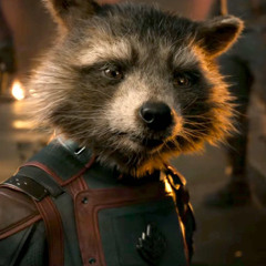 Rocket raccoon x moonlight on the river