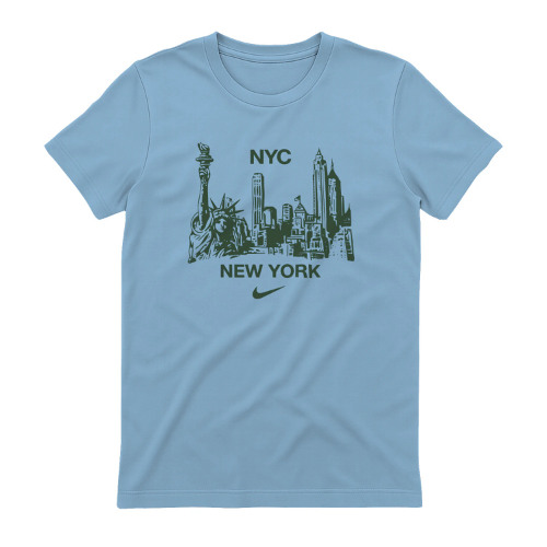 statue of liberty nike shirt