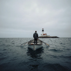 Standing in the shadows of the night.