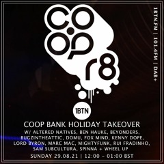 CoOp Bank Holiday Takeover - Bugzintheattic - 29.08.2021