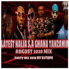 LATEST NAIJA AFROBEAT august 2020 PARTY MIX BY DJTOPS Davido,  remaTekno, REMA,Wizkid,Zlatan