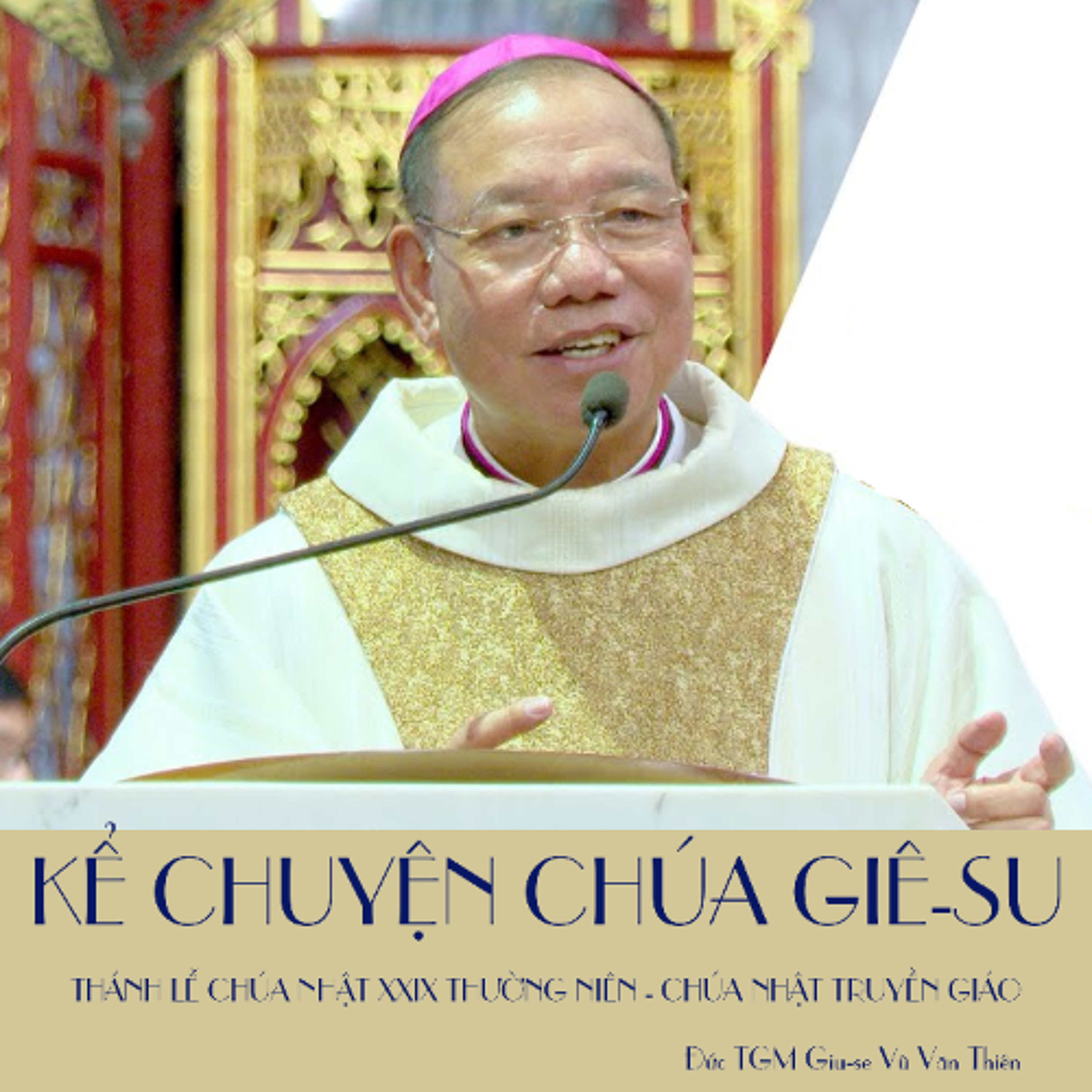 CN XXIX TN C | Kể chuyện Chúa Giê-su | Đức TGM Giu-se Vũ Văn Thiên