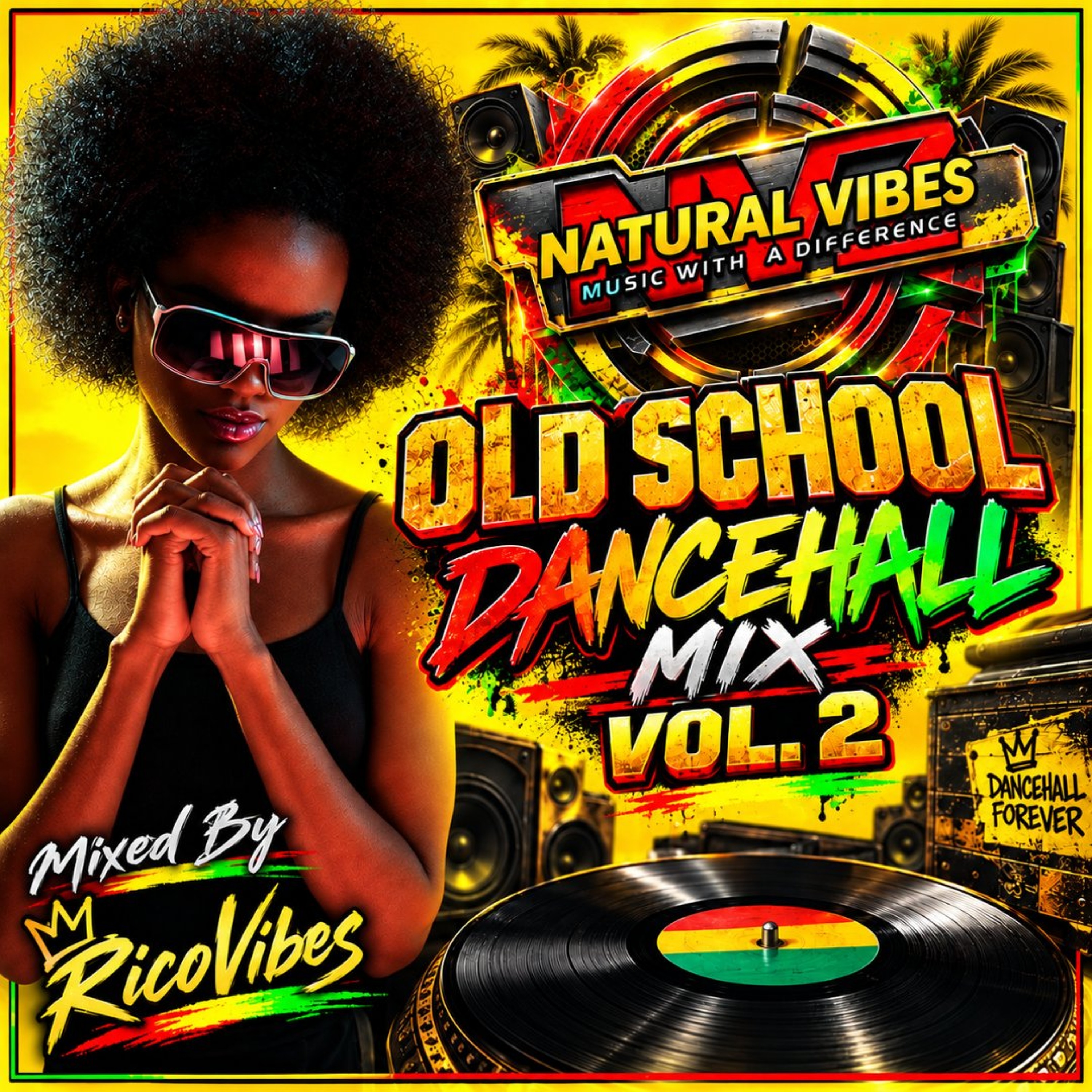 Old School Dancehall Mix Vol. 2 By Natural Vibes Mixed By RicoVibes