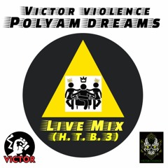 POLYAM DREAMS_2.5 hour LIVE HARDTECHNO MIX ( H.T.B. - 3 )(August 2021_MixCloud)