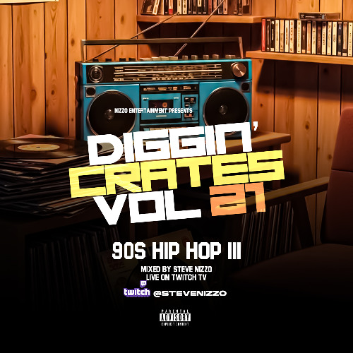 Diggin' Crates Vol 21 - 90s Hip Hop III 🗣️🎙️