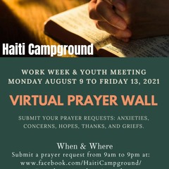 HAITI CAMPGROUND - MORNING PRAYER MUSIC By Luc Beauliere