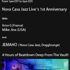 Jemaho's Nova Casa Jazz Live - Arno.G guest (2010)