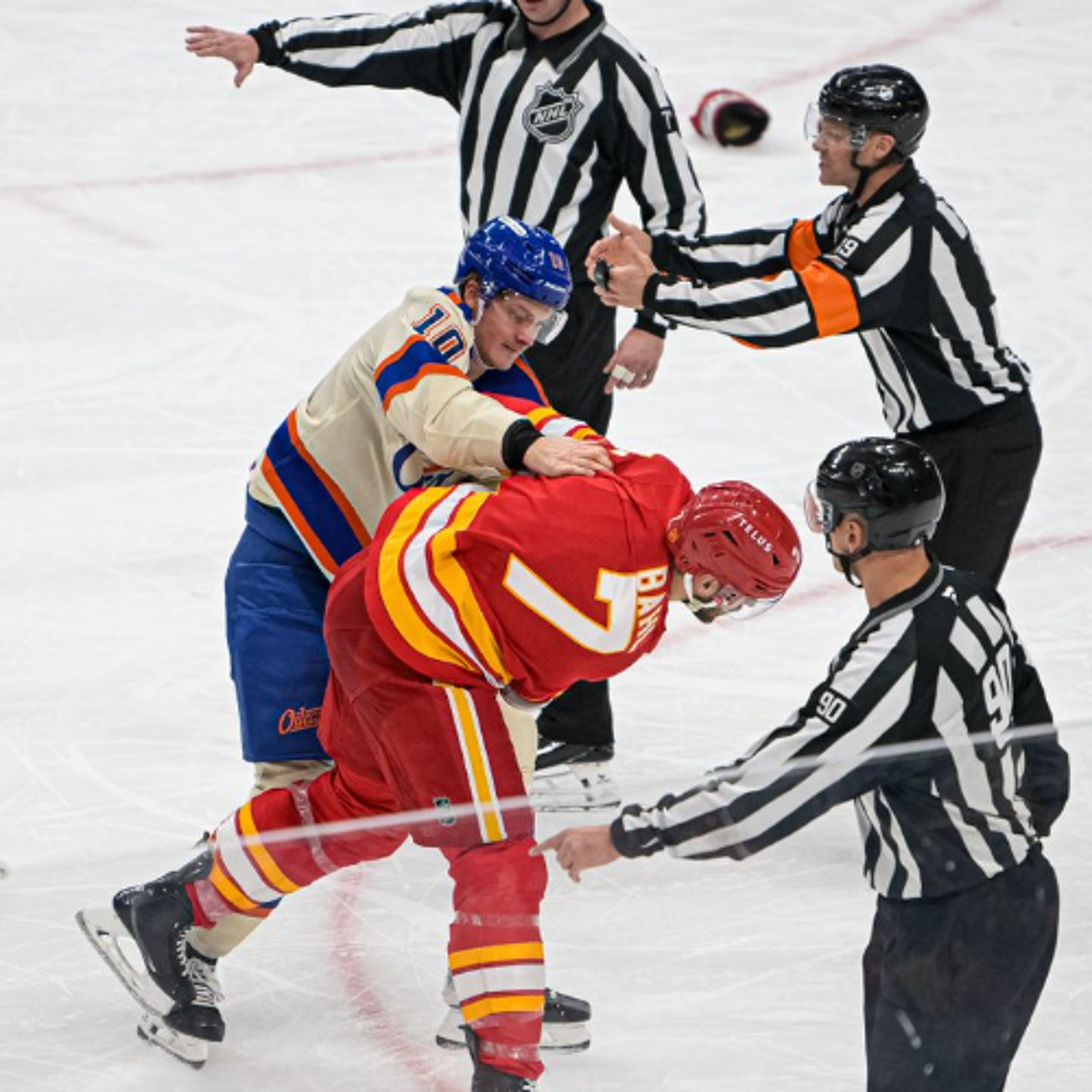 The Cult of Hockey's "Men vs Boys as Oilers stomp Flames" podcast