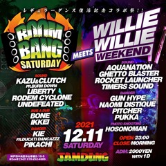 ROCKET LAUNCHER In BOOM BANG × WILLIE WILLIE@JAMDUNG, KOBE, JAPAN 11TH DEC 2021