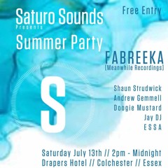 Saturo Sounds Summer Party LIVE - 1