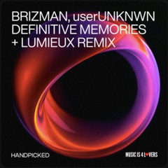 Premiere : Brizman & userUNKWN - Definitive Memories (HP015)