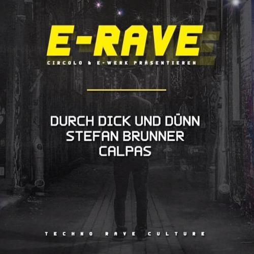 Stefan Brunner @ E-Rave /// Techno im E-Werk Erlangen /// 28.05.22